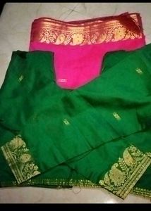 Double Shade Colour Saree