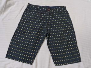 Patterned Bermuda Shorts