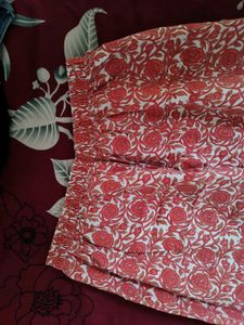 Pink Floral Kurta Set