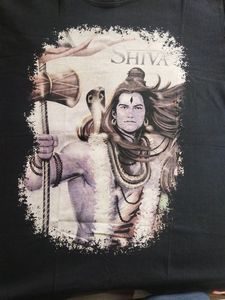 Black Shiva God T Shirt