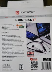 Portonics Harmonics Z7 bluetooth Headseat
