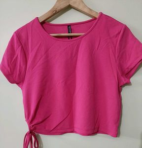 Pretty Pink Solid Top