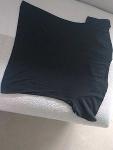 V Shaped black T Shirt