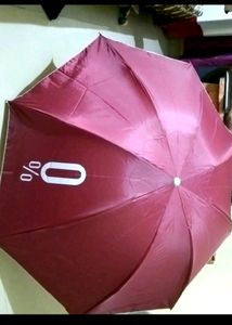 Bottle Umbrella Maroon Colour