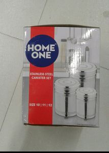 Homeone 3pcs Stainless Steel Containers