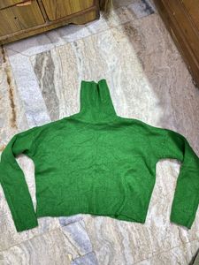 Green Woollen Sweater
