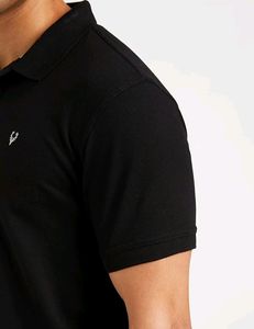 Black Allen Solly Polo T-Shirt