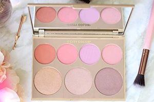 7 Shade Blush AND HIGHLIGHTER
