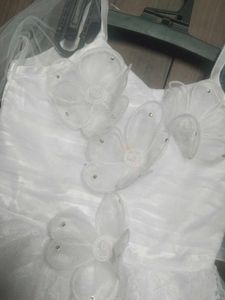 Amazing White Colour Frock