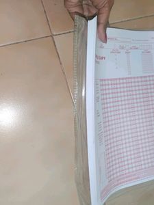 OMR SHEETS - 105 LOOSE SHEET (A4 SIZE)