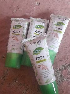 Color Girl Green Tea CC+ Foundation combo of 4