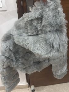 Faux Fur Cropped Jacket