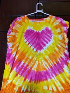 Combo Of 2 Tie die Top