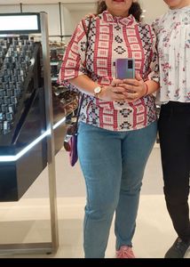 Patterned Top