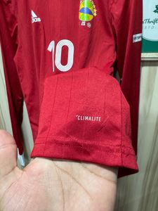 Adidas Climalite Tabela 18 Red Soccer Jersey
