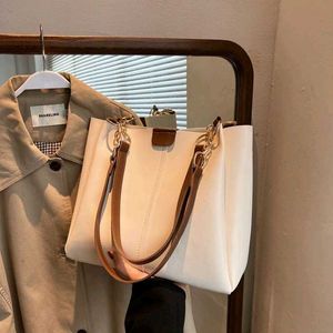 Elegant White Tote Bag