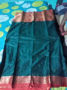 Elegant Green Saree
