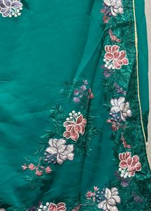 Green Saree