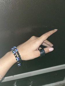 unisex Stylish Ring &amp; Bracelet Set