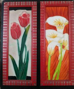 WALL HANGING TILE (COMBO SET OF 2)
