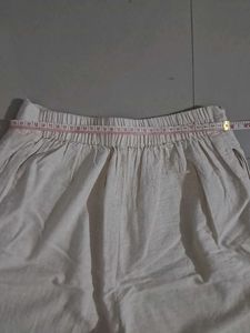 Embroidered Wide Leg Pants