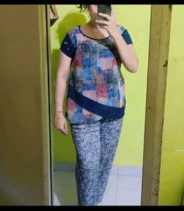 Navy Blue Top