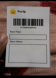 12 Free Up Label Sticker