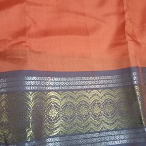 Orange Saree