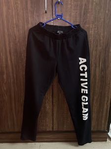 Active Glam Black Joggers
