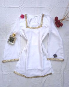 Vintage Georgette corset kurti 🤍🌙