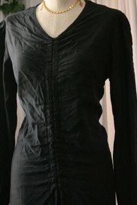 Korean Vintage Inspired Long Sleeve Dress