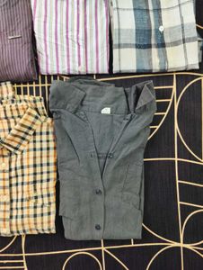 Men 5 Branded Shirts Combo