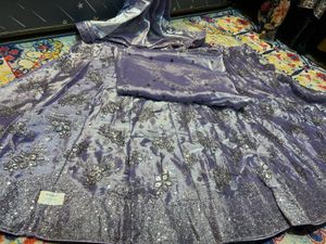 Purple Lehenga Choli