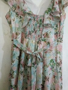 AND Floral Print Dress