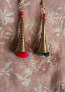Pompom Earrings
