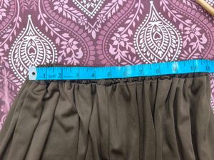 Printed Net Kurti With Plazzo