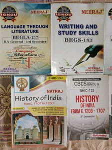 IGNOU Graduation Books Of Arts Last Yr All Subs