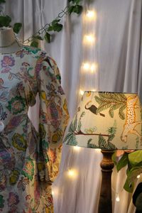 Floral Print Long Sleeve Dress