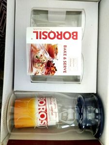 BRAND NEW Set Borosil Aqua (Marina Jug, Glasses