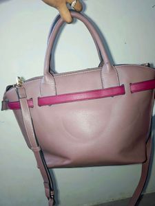Lavie Branded Original Hangbag(Pink Colour, Rose)