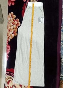 Grey Wide Leg Lounge Pants