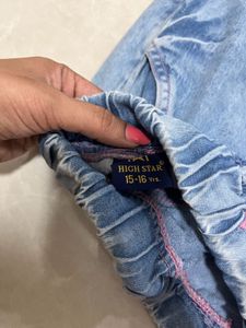 Chic Denim Joggers