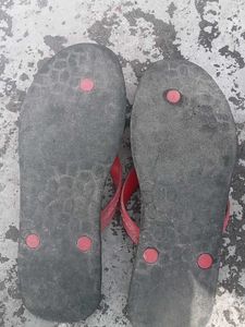 Red Flip-Flops - Casual Comfort