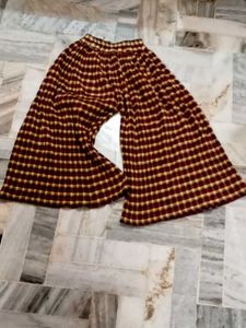 Vintage Plaid Midi Skirt