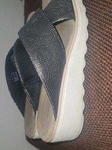 Clarks Black Sandals