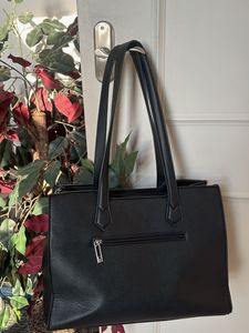 Benetton Black Tote Bag
