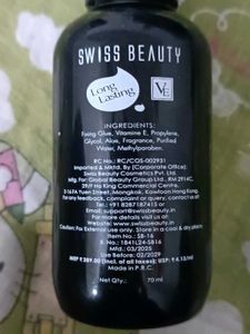 Swiss Beauty Makeup Fixer And Concealer