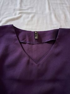 Sale!!Women Purple Blouse Top!!