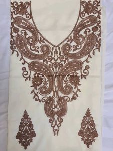 Elegant Kashmiri Embroidery Dress Material