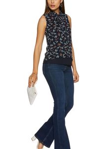 Lee Cooper Originals Sleeveless Floral-print Top